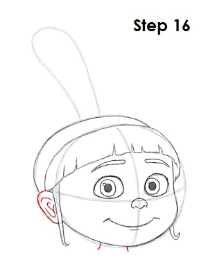despicable me 2 agnes drawing