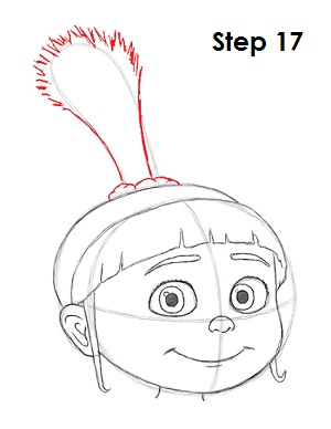 despicable me 2 agnes drawing