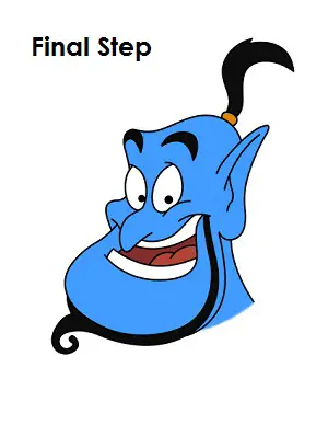 Draw Aladdin's Genie