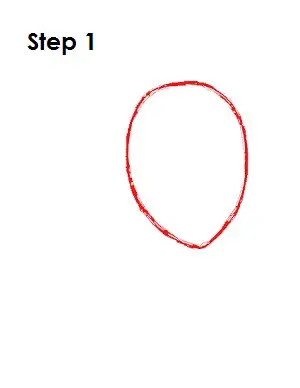 How to Draw Alice Step 1