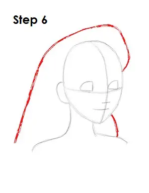 How to Draw Alice Step 6
