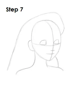 How to Draw Alice Step 7
