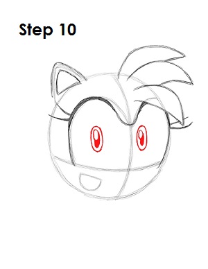 Draw Amy Rose 10