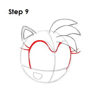 Draw Amy Rose 9