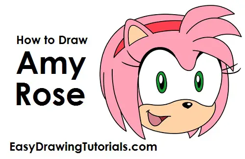 How to Draw Amy Rose
