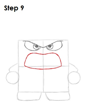 Draw Anger Inside Out 9