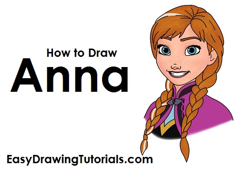 How to Draw Anna (Frozen)