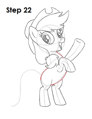 Draw Applejack 22