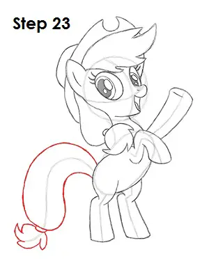 Draw Applejack 23