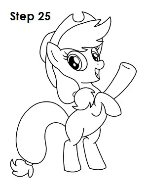 Draw Applejack 25