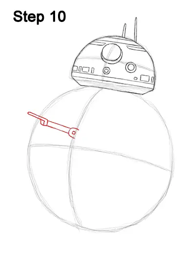 Draw BB-8 Force Awakens 10