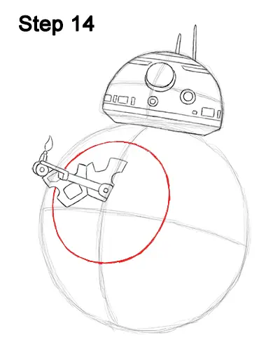 Draw BB-8 Force Awakens 14