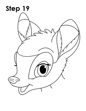 Draw Bambi 19