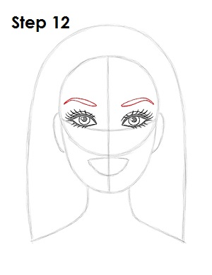 to draw barbie