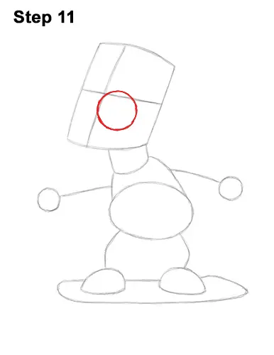 How to Draw Bart Simpson Full Body Skateboard Skater Skating 11