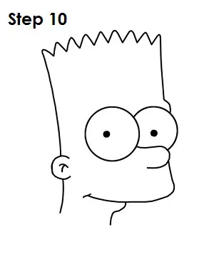 Bart Simpson Step 10