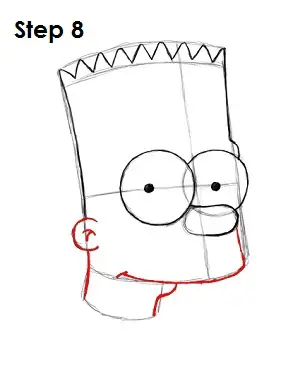 Bart Simpson Step 8