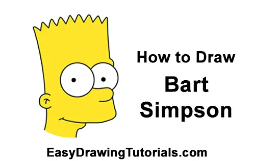 How to Draw Bart Simpson VIDEO & Step-by-Step Pictures