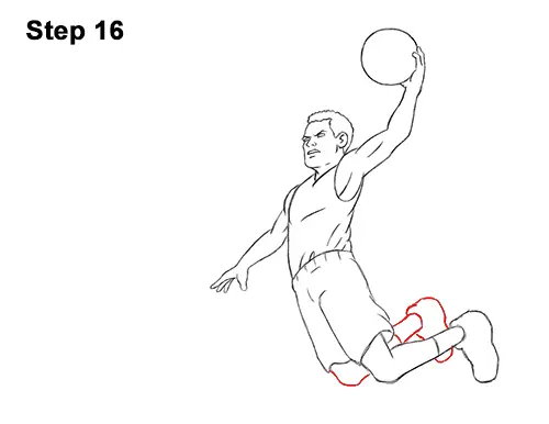 How to draw a basketball player | Step by step Drawing tutorials | Sports  drawings, Basketball drawings, Drawing people