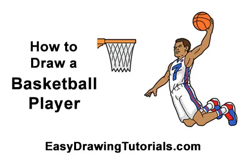 Basketball Player In Action Line Drawing Hand Drawn Vector Illustration  Stock Illustration - Download Image Now - iStock