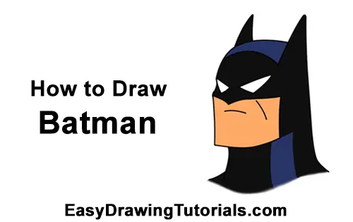 How to Draw Batman VIDEO & Step-by-Step Pictures