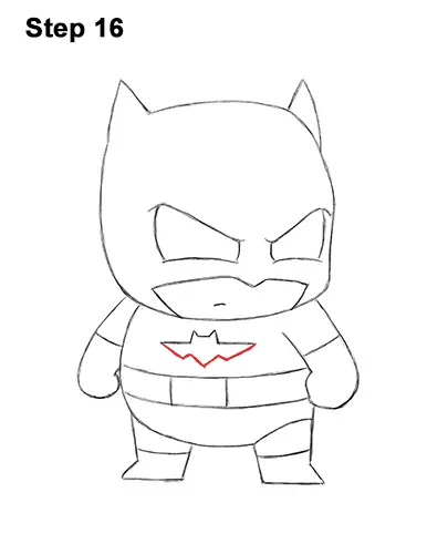 Drawing of batman on Craiyon