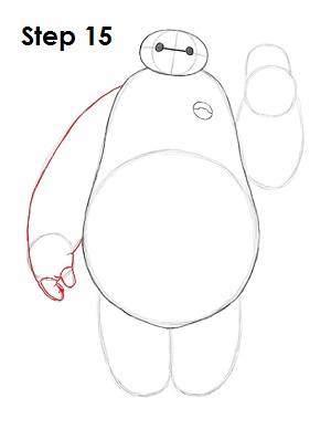 Draw Baymax Big Hero 15