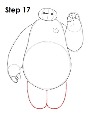 Draw Baymax Big Hero 17