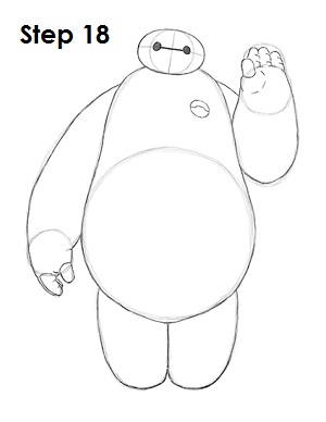 Draw Baymax Big Hero 18