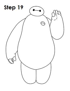 Draw Baymax Big Hero 19