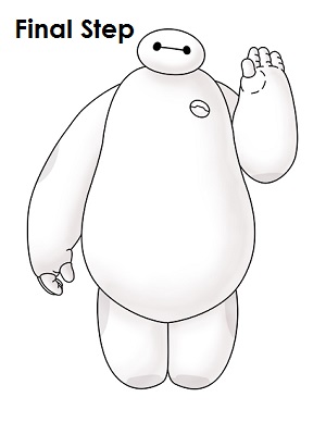 Draw Baymax Big Hero