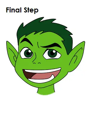 Draw Beast Boy Last