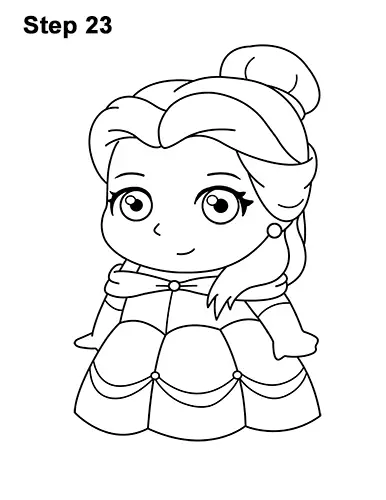 Cliparts For Free - Princess Cartoon Belle Drawing, HD Png Download is free  transparent png image. To explore mor… | Principessa belle, Principesse,  Immagini disney