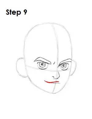 Draw Ben 10 Step 9