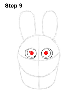 how to draw bonnie the bunny, five nights at freddys step 20