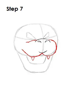 How to Draw Bowser Step 7
