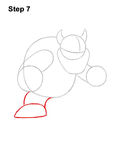 How to Draw Bowser Super Mario Nintendo Full Body 7