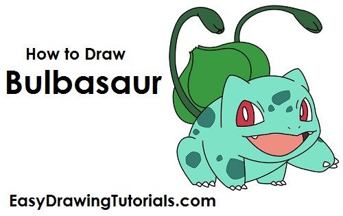 realistic bulbasaur drawing