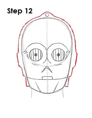 Draw C-3PO 12