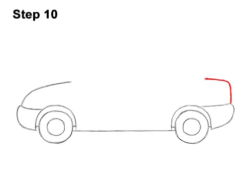How to Draw Cartoon Car Automobile Vehicle Clipart 10