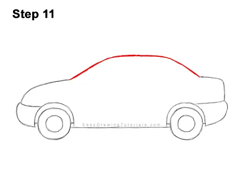 How to Draw Cartoon Car Automobile Vehicle Clipart 11