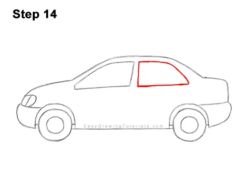 How to Draw Cartoon Car Automobile Vehicle Clipart 14