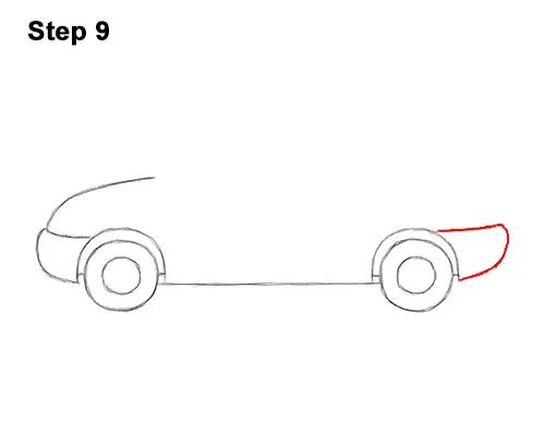 How to Draw Cartoon Car Automobile Vehicle Clipart 9