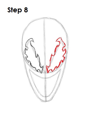 Draw Carnage Spider-Man 8