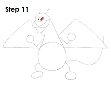 Draw Charizard Pokemon 11
