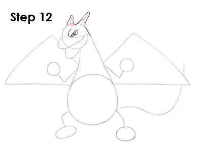 Draw Charizard Pokemon 12