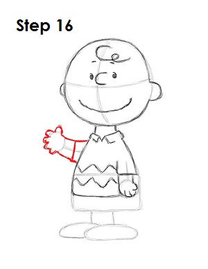 how to draw snoopy and charlie brown