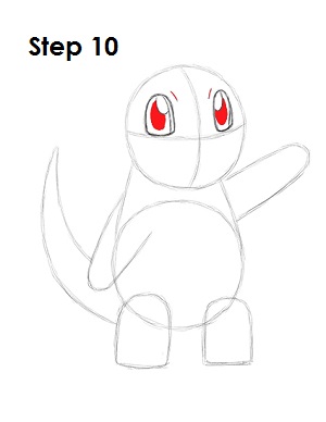 Draw Charmander 10