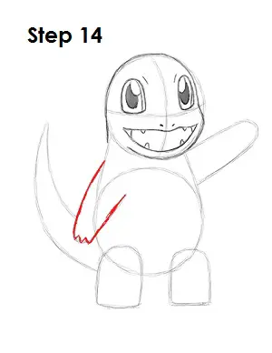 Draw Charmander 14