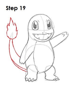 Draw Charmander 19